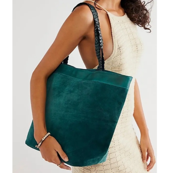 We The Free Handbags - We the Free Brookline Tote in Ocean Mist 13.4" x 18.1" x 6.3"